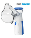 Portable Mesh Nebulizer – Silent Ultrasonic Inhaler for Adults & Kids | Type-C Rechargeable