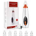 6-in-1 Blackhead Remover Vacuum – Electric Pore Cleaner with 3 Suction Levels | USB Rechargeable Acne & Deep Skin Care Tool